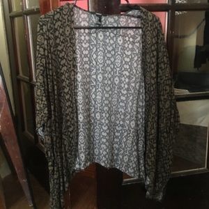 Camouflage, cardigan